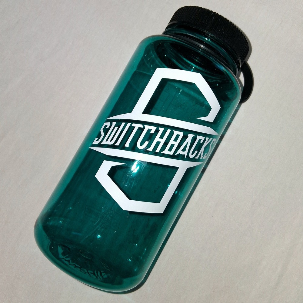 Switchbacks CO Soccer Nalgene Wide Mouth Bottle with Lid, 32oz - Blue